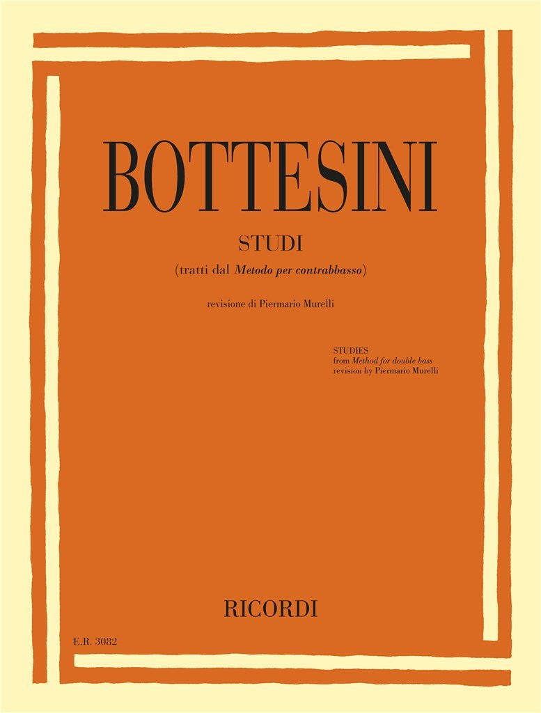 Studi (tratti dal "Metodo per contrabbasso")